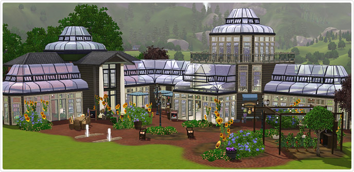 Sims 3 gallery shop